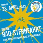 23. April Sternfahrt für den Radentscheid Bayern – sei mit einem Lastenrad dabei!